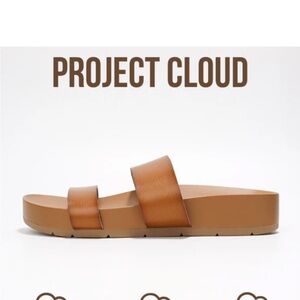 Project Cloud Women's Hilltop Platform Memory Foam Sandals